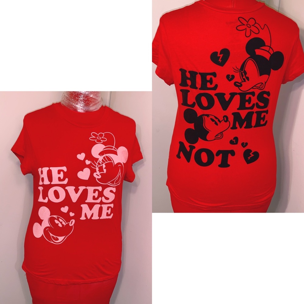 Vintage Mickey & Minnie Mouse Disney Tee